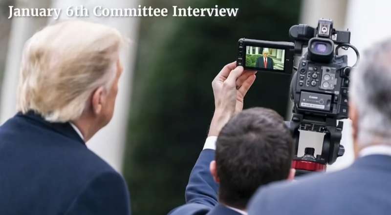 donald trump durante l assalto al congresso il video alla commissione d inchiesta 3