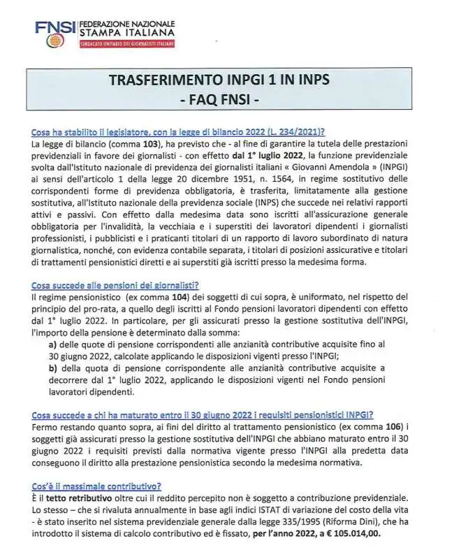 fnsi   passaggio inpgi1 a inps   5