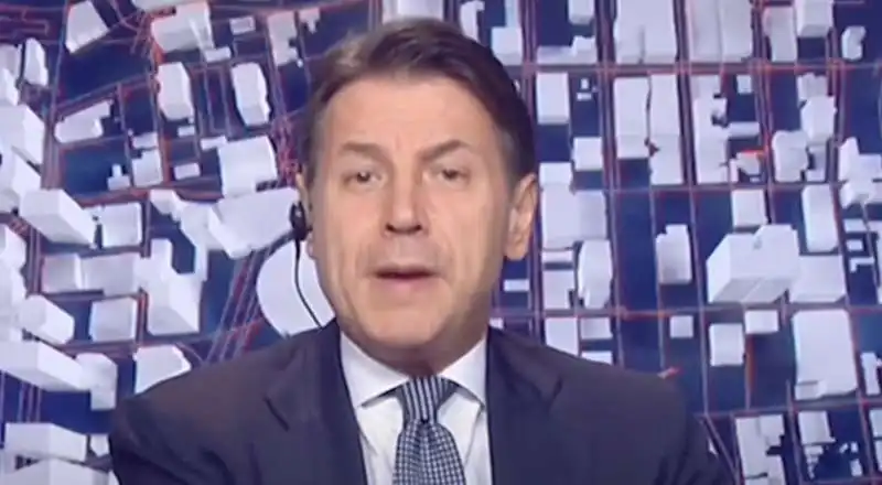 giuseppe conte a zona bianca   3