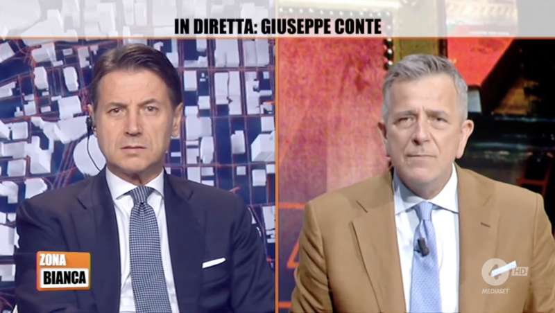 giuseppe conte a zona bianca 9