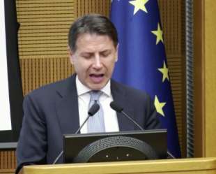 giuseppe conte all assemblea congiunta dei parlamentari m5s 1