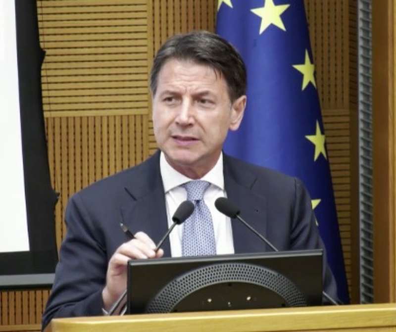 giuseppe conte all assemblea congiunta dei parlamentari m5s 2