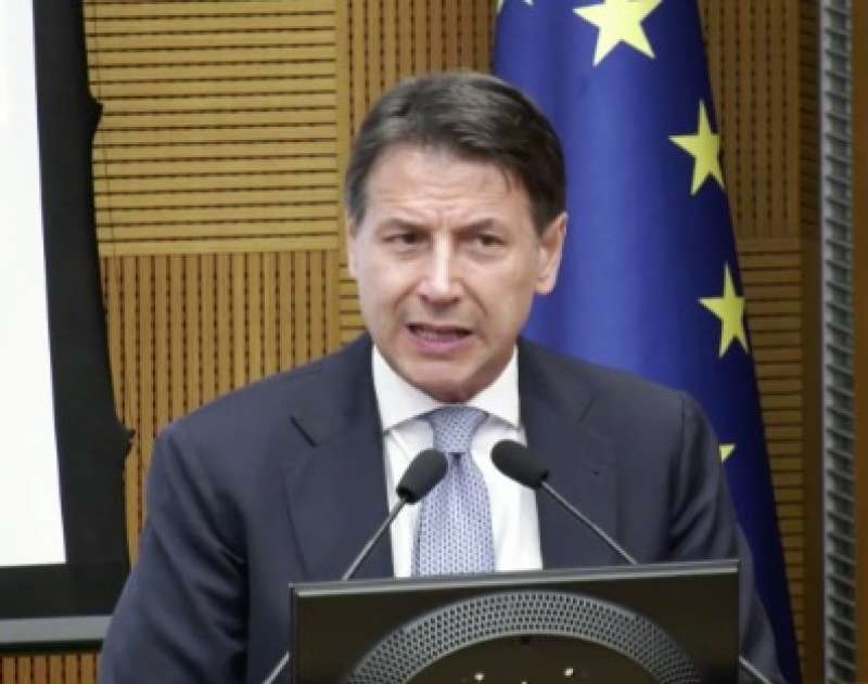 giuseppe conte all assemblea congiunta dei parlamentari m5s 3