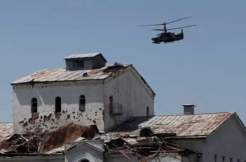 guerra in ucraina   lysychansk  