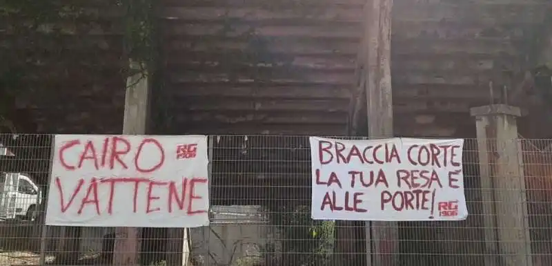 i tifosi del torino contestano la societa 5