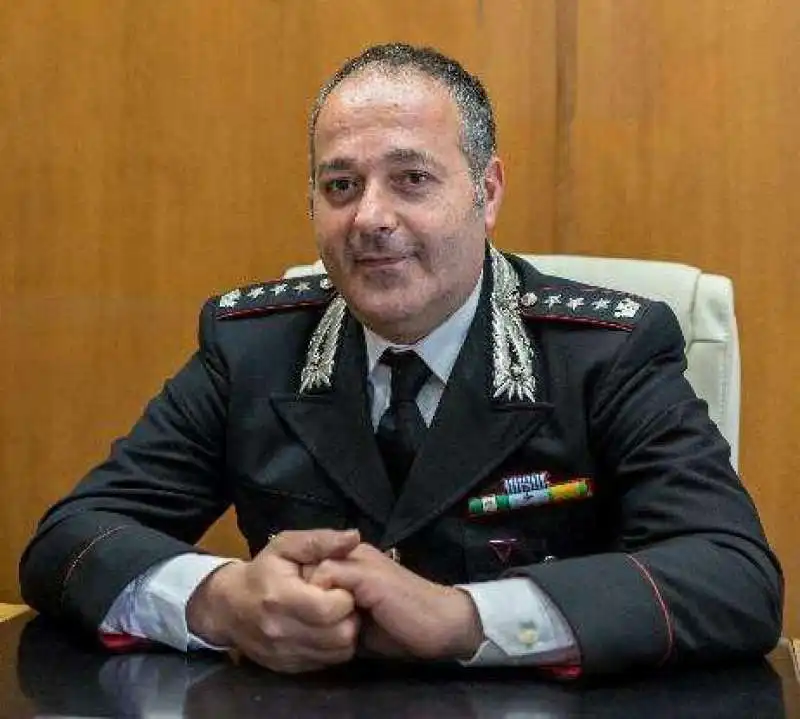 il colonnello dei carabinieri Fabio Cagnazzo 