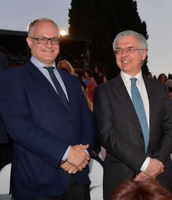 il sindaco roberto gualtieri col ministro daniele franco  foto di bacco (1)