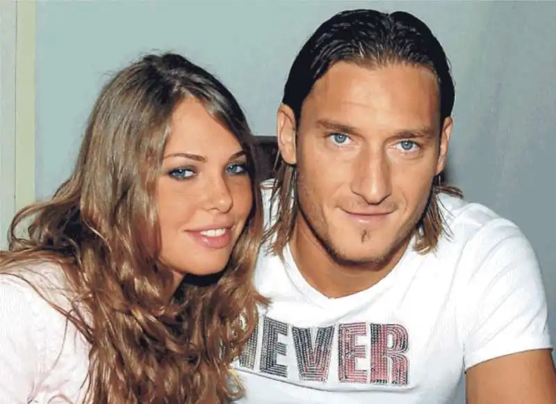 ILARY BLASI FRANCESCO TOTTI 