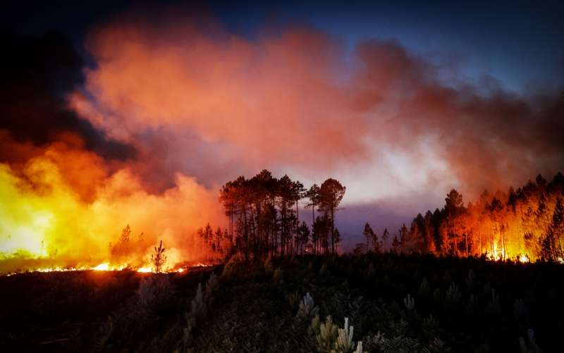 Incendi in Francia 2