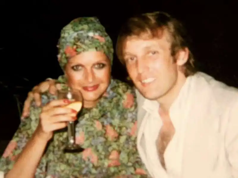 ivana e donald trump. 