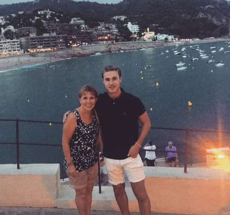 jack fenton con la madre