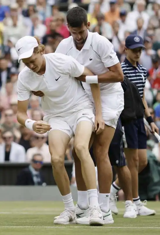 jannik sinner novak djokovic   wimbledon  1