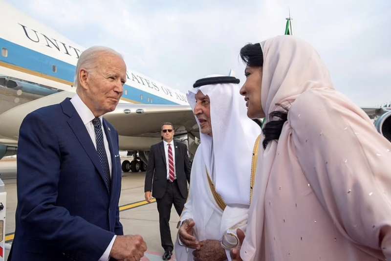 joe biden khaled al faisal reema bandar al saud