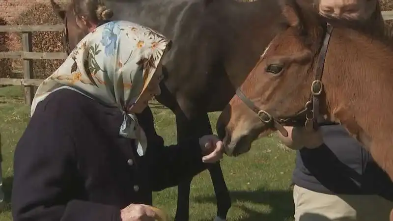 la regina elisabetta alla tenuta di sandringham 3