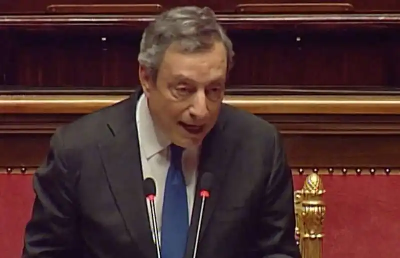 la replica di mario draghi al senato  1