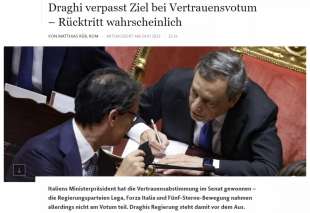 le dimissioni di draghi faz