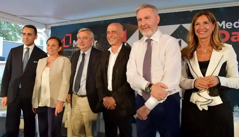 luigi di maio luciana lamorgese maurizio molinari marco minniti lorenzo guerini letizia colucci  foto di bacco