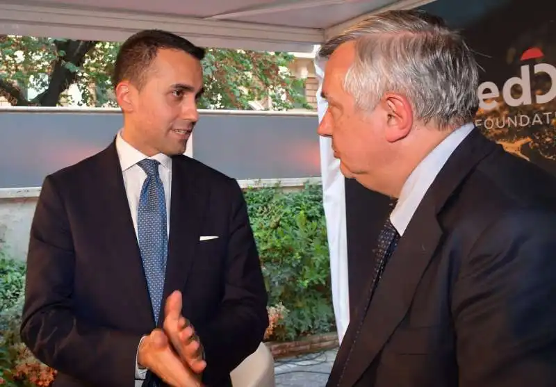 luigi di maio  maurizio molinari  foto di bacco   (2)