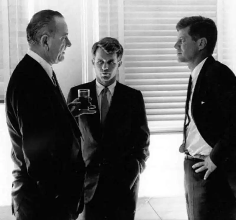 lyndon johnson robert kennedy john kennedy