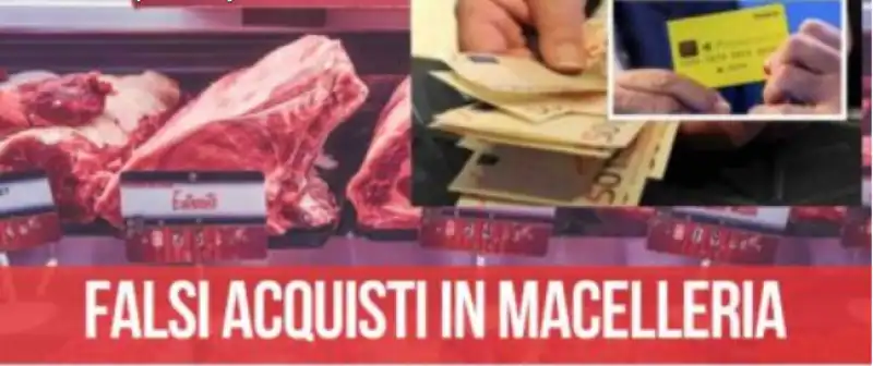 Macellerie napoli truffa reddito di cittadinanza usato come bancomat