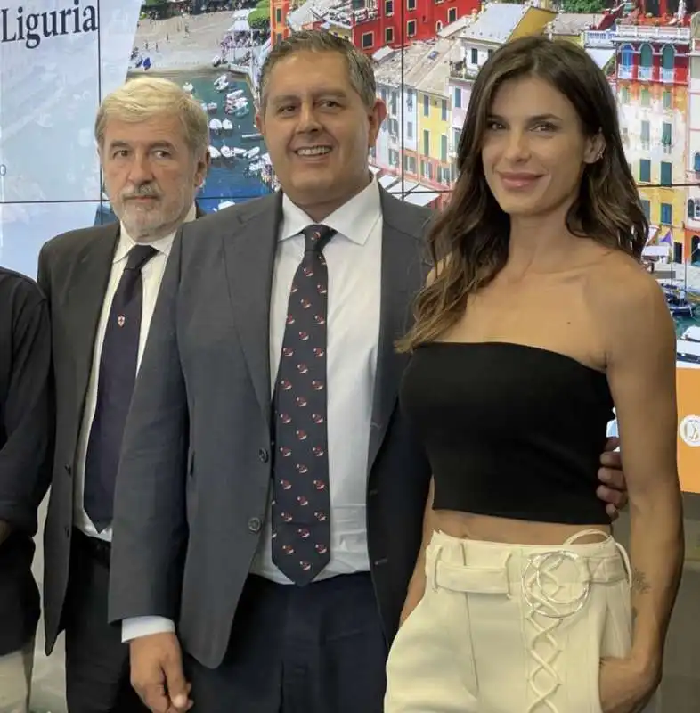 marco bucci giovanni toti elisabetta canalis 