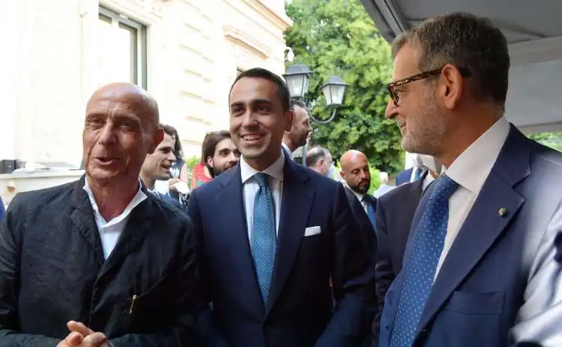 marco minniti  luigi di maio  luciano carta  foto di bacco