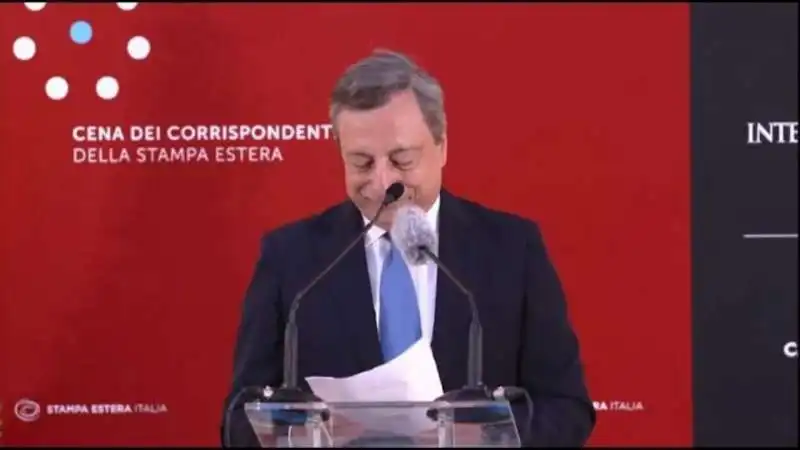 Mario Draghi stampa estera 2