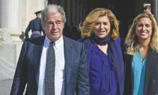 matilde bernabei giovanni minoli con la figlia giulia