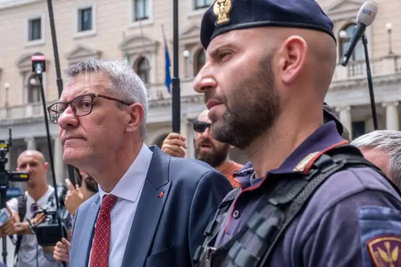 maurizio landini dopo l incontro con draghi 