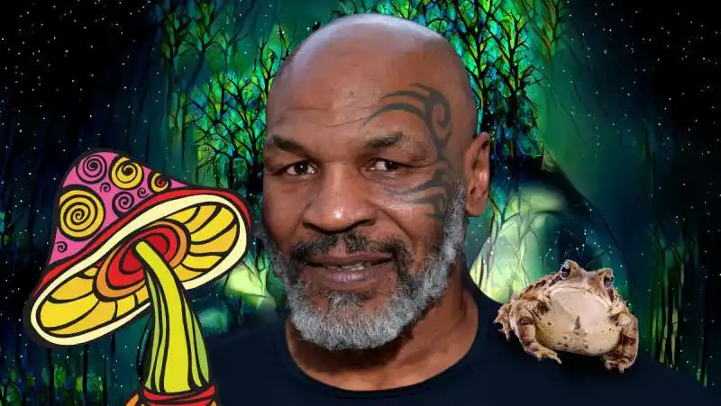 mike tyson funghetti allucinogeni 