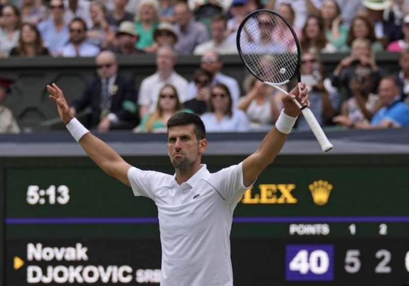 novak djokovic vince wimbledon 7