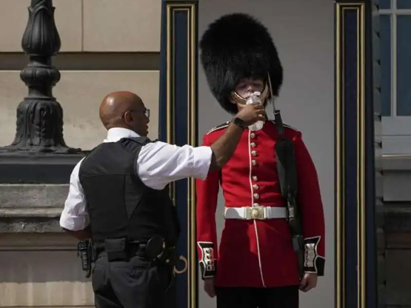 ondata di caldo a Londra