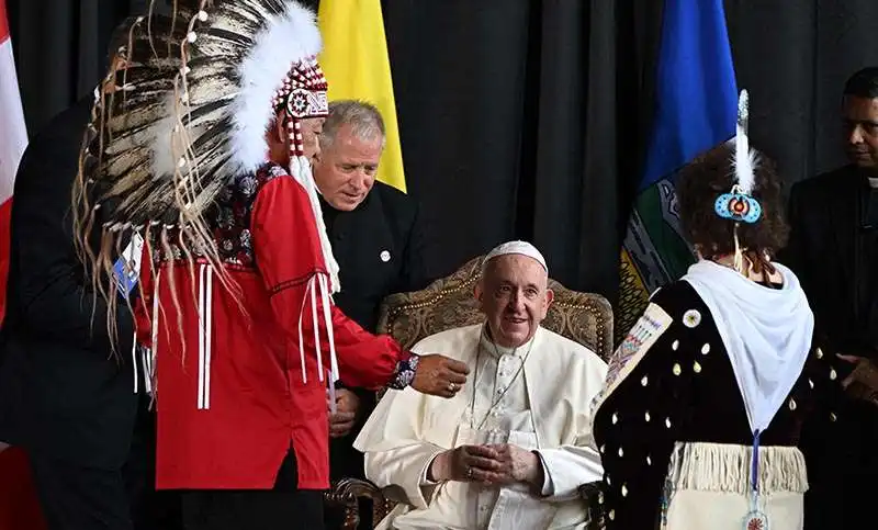 papa francesco in canada 