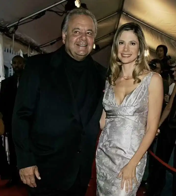 paul sorvino  con la figlia mira 