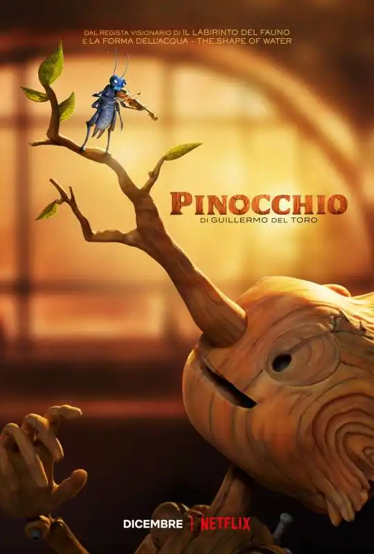 pinocchio di guillermo del toro  