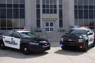 polizia di Muncie, in Indiana