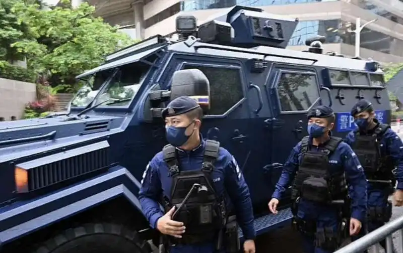 polizia hong kong 