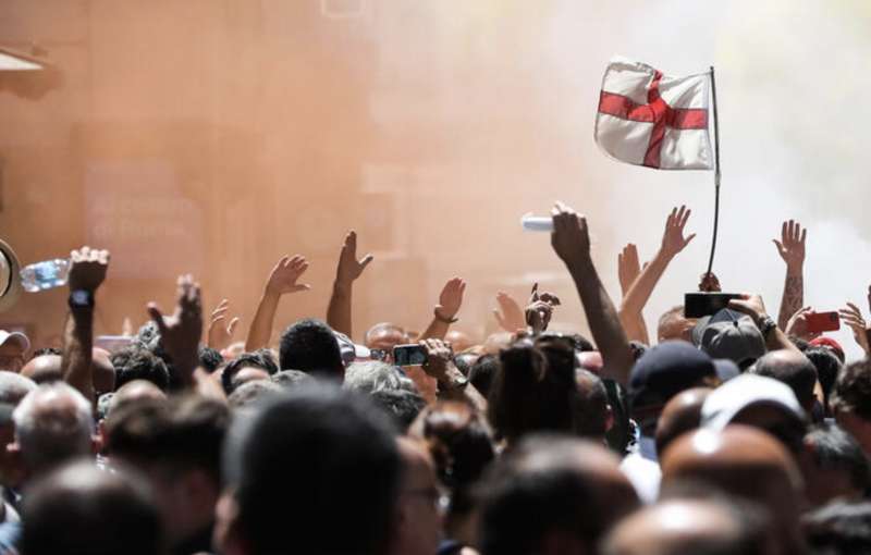 protesta tassisti a roma 2