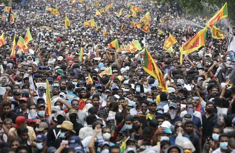 proteste in sri lanka   12