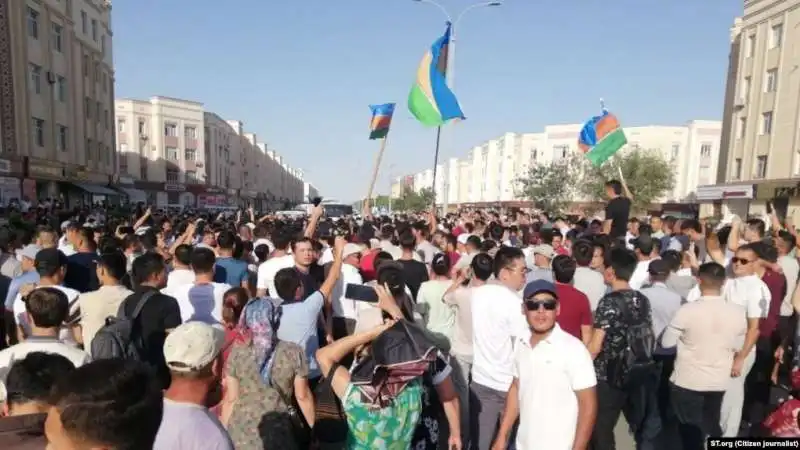 proteste in uzbekistan 8