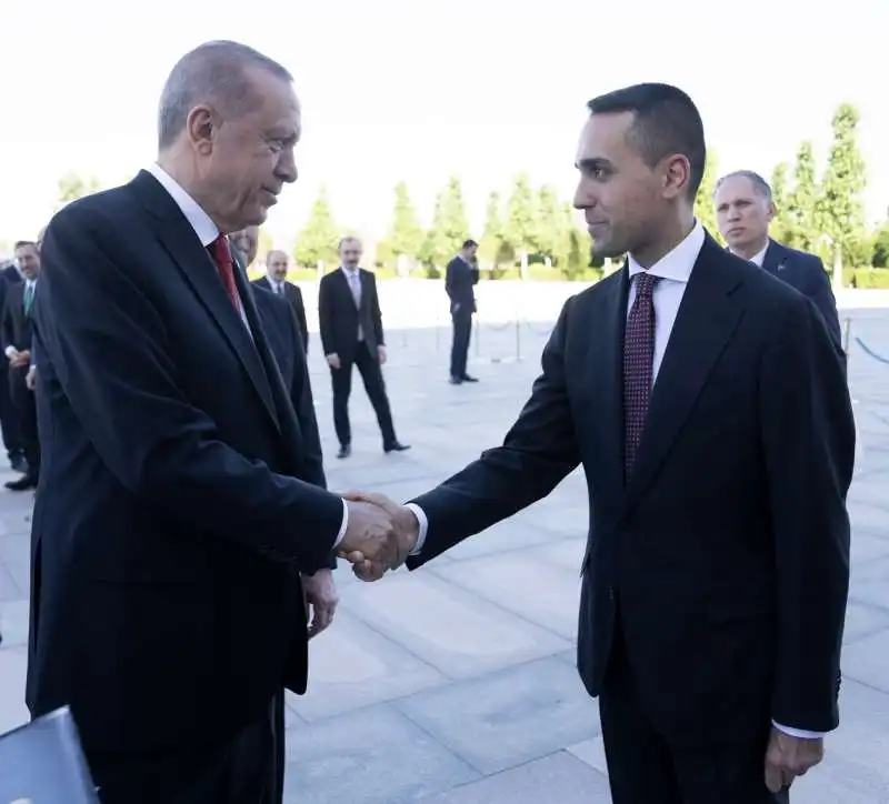 recep tayyip erdogan luigi di maio 