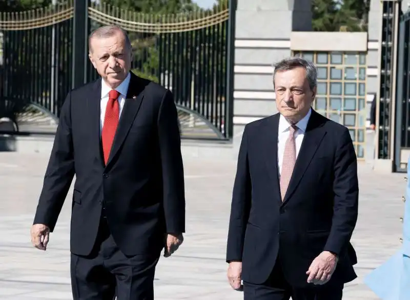 recep tayyip erdogan mario draghi 