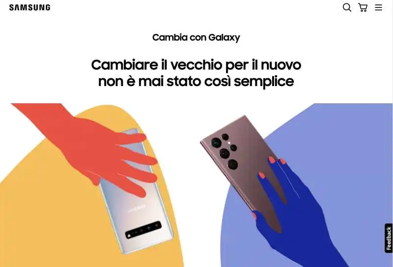 SAMSUNG SUPER VALUTAZIONE USATO 