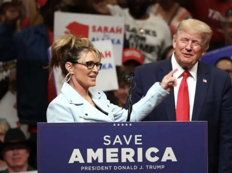 sarah palin donald trump 