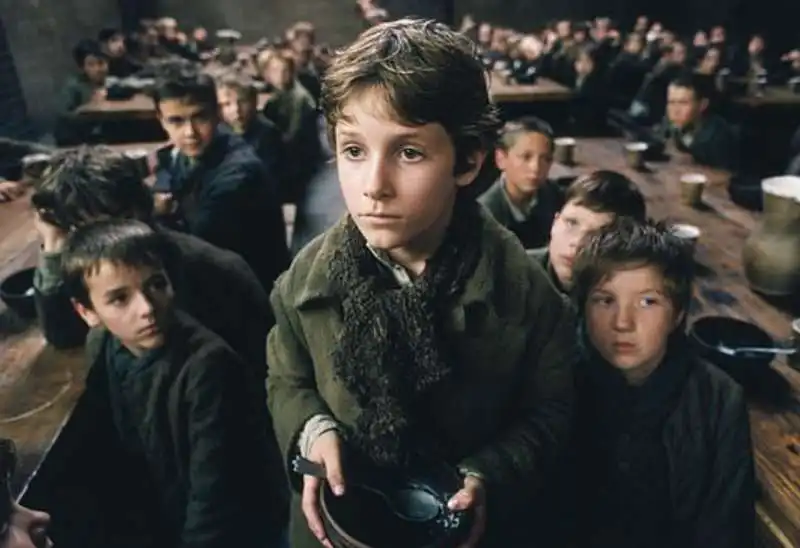 scena da oliver twist di polanski 