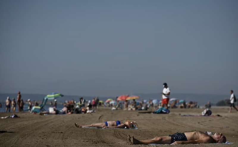 spiaggia del sud della francia