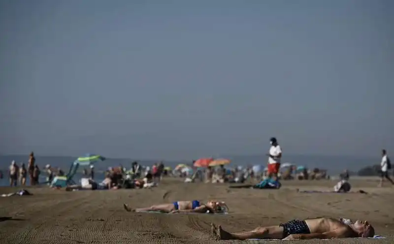 spiaggia del sud della francia 