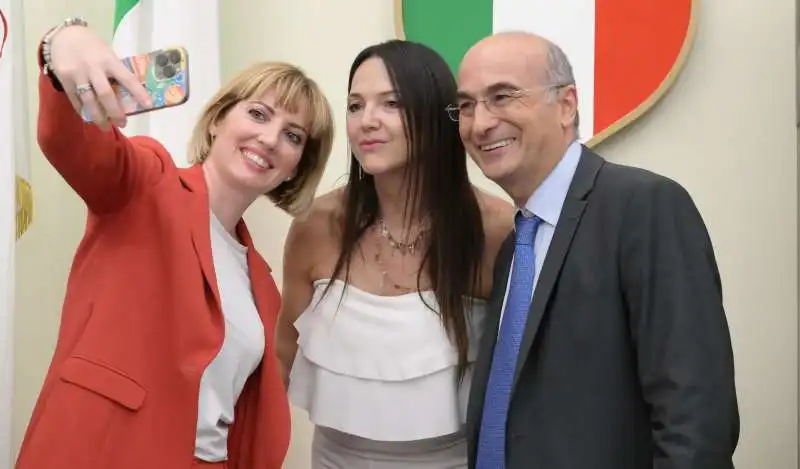 susanna lemma  federica cappelletti  antonio preziosi  foto di bacco