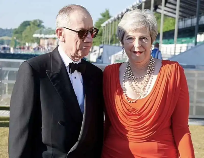 theresa may e il marito  