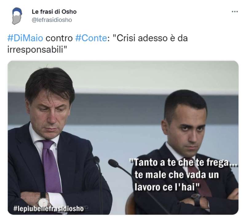 tweet sulla crisi del governo draghi 5